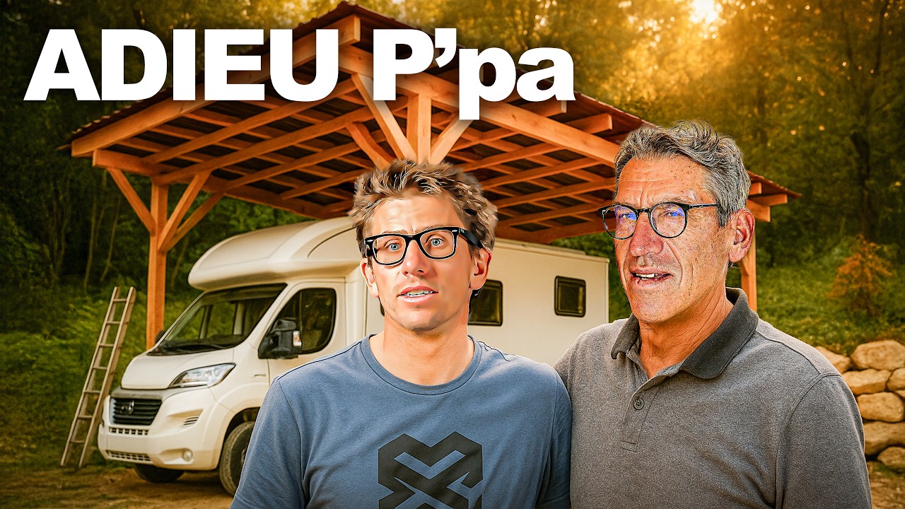 ON CONSTRUIT UN ENORME CARPORT ET IL S’EN VA POUR TOUJOURS 😢 ep104