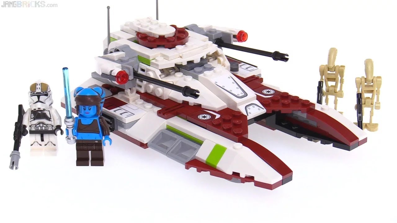🔄 LEGO Star Wars 2017 Republic Fighter Tank review! 75182 re upload