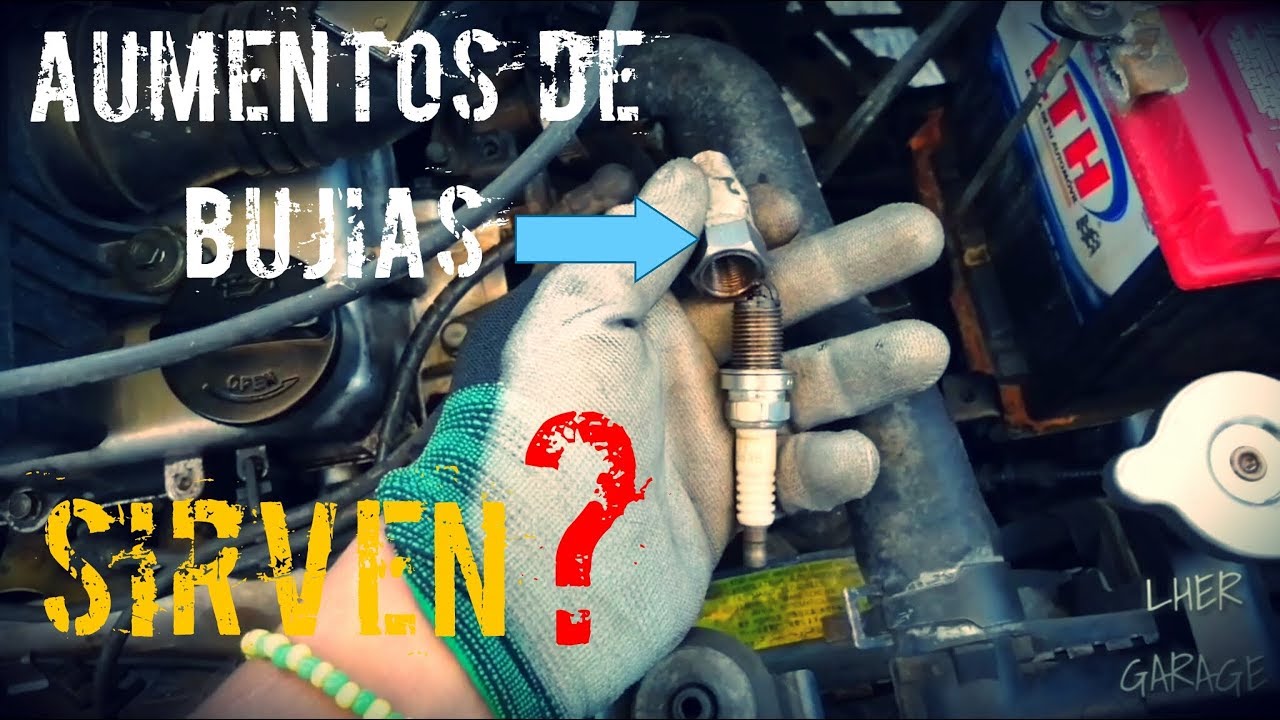 Aumentos de bujías sirven para que un carro deje de sacar humo Azul?  | Luis Her