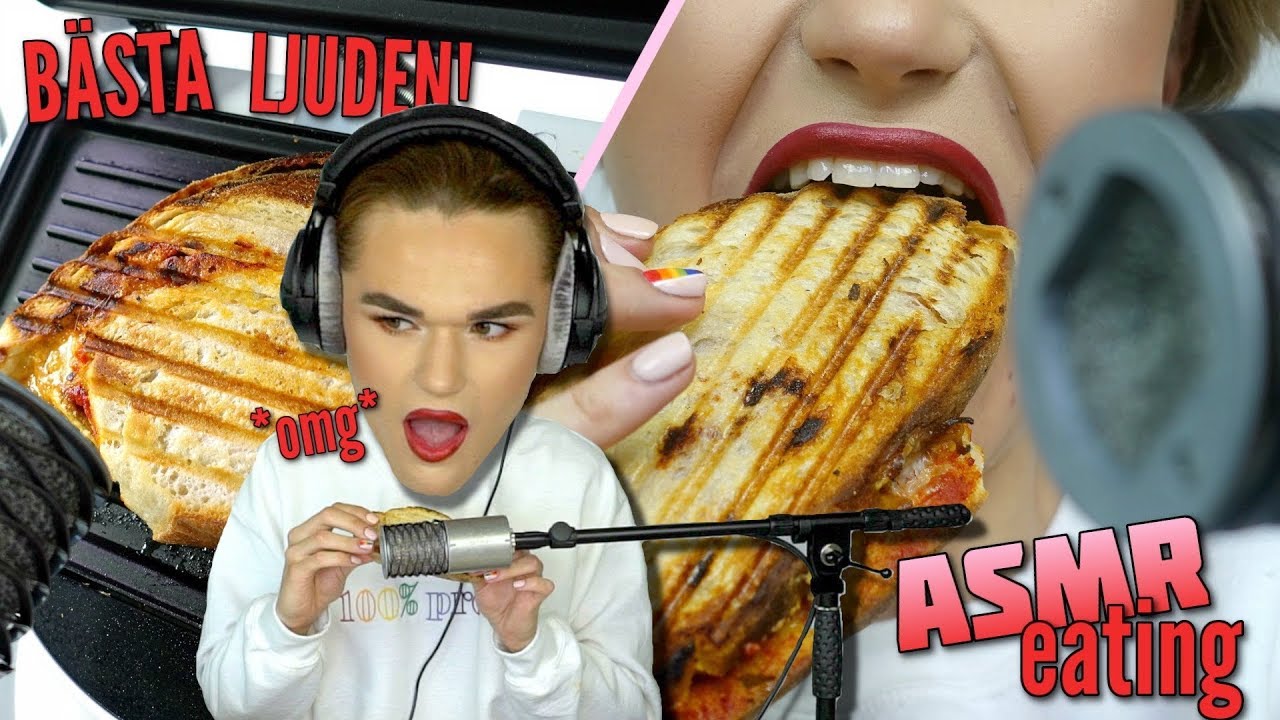 ASMR Eating #4 | TOAST-MACKOR - de bästa ljuden!!