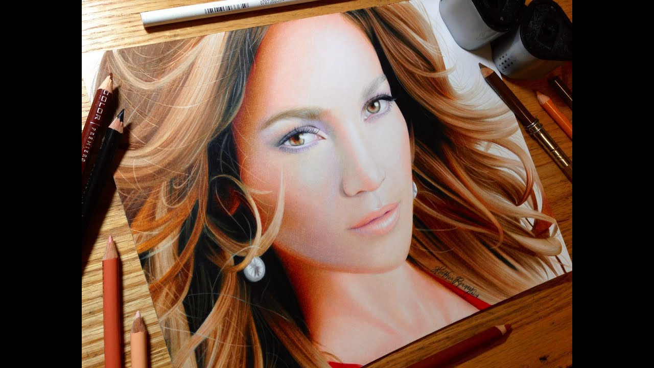 Drawing Jennifer Lopez