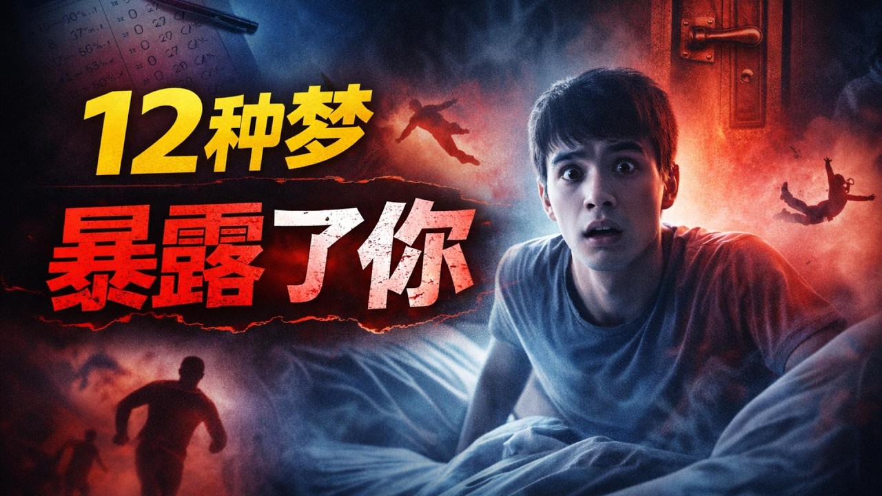 12种常见梦境的真正含义｜你的潜意识正在揭露什么？