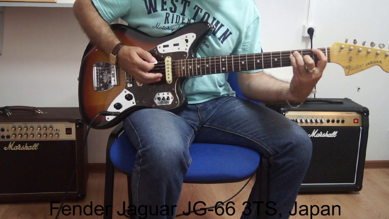 Fender Jaguar JG-66 3TS, Japan (Demo)