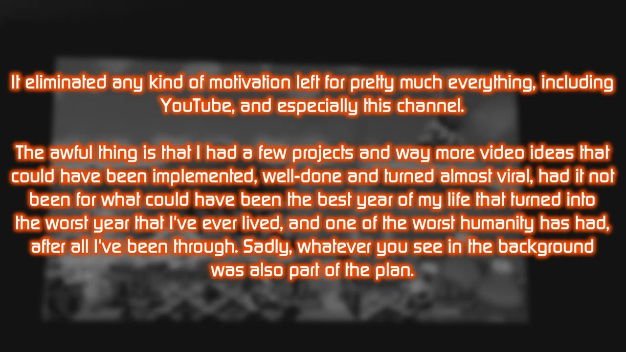 The last video on this channel