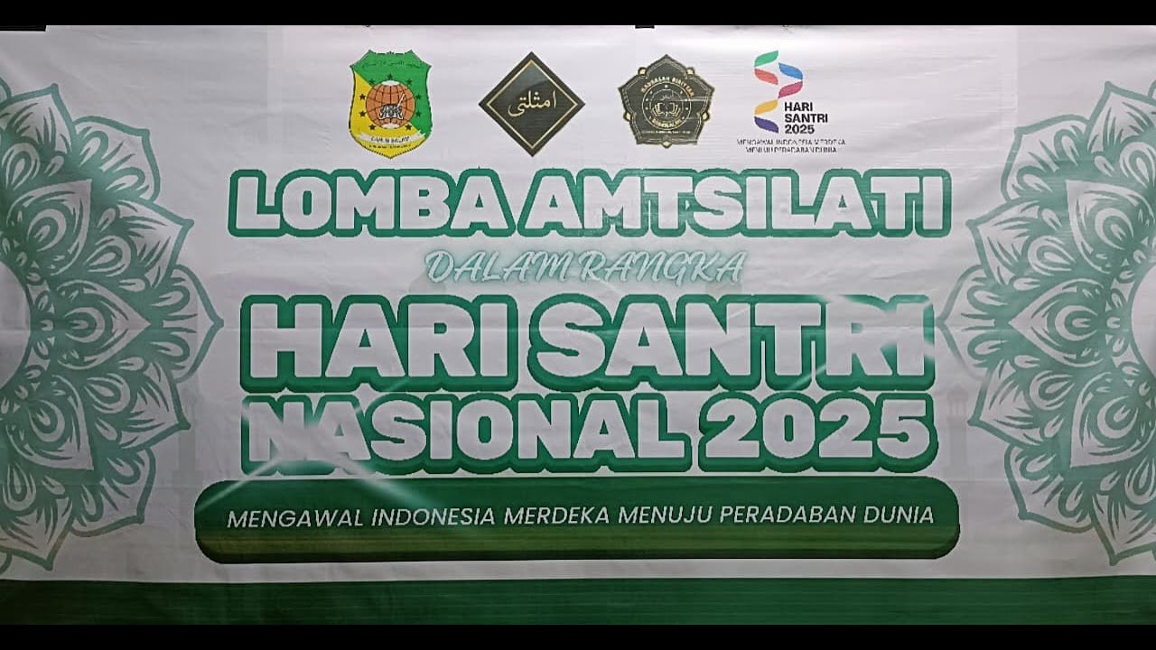 🛑 LIVE || Lomba AMTSILATI Dalam Rangka HARI SANTRI NASIONAL 2025 :: PON-PES DARUSSALAM