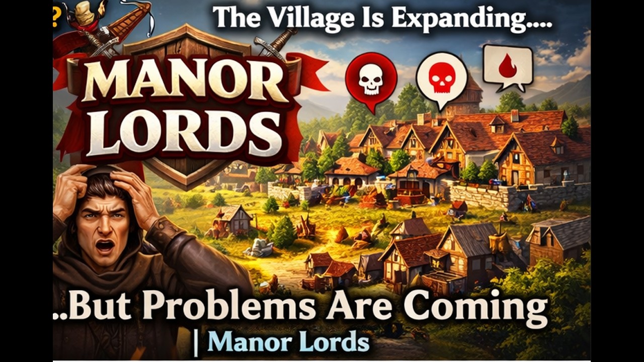 The Village Is Expanding… But Problems Are Coming | Manor Lords. Part 2