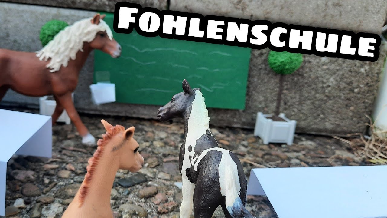 Schleich Fohlenschule| GEKLAUTE KLASSENARBEITEN!?😱😫