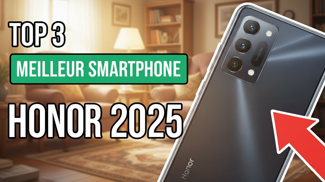 🏆 TOP 3 MEILLEUR SMARTPHONE HONOR 2025