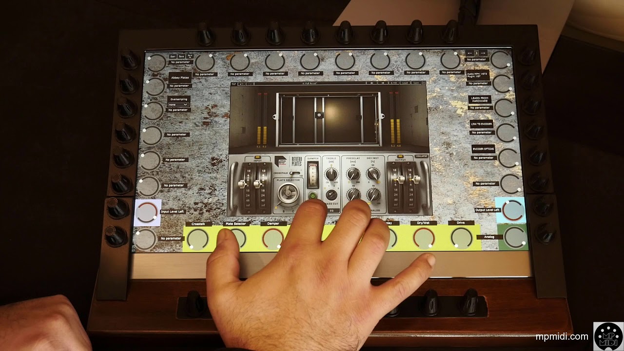 MP MIDI Controller Touchscreen Model Demonstration