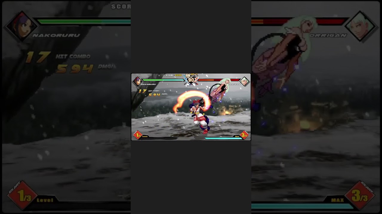 Nakoruru SNK x Capcom Tech! #streetfighter #ikemengo #fgc #samuraishodown x #darkstalkers #2dee4ever