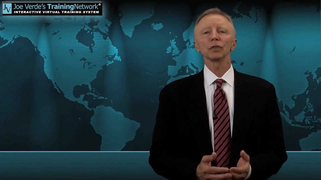 Joe Verde's Virtual Sales Training - JVTN&reg;