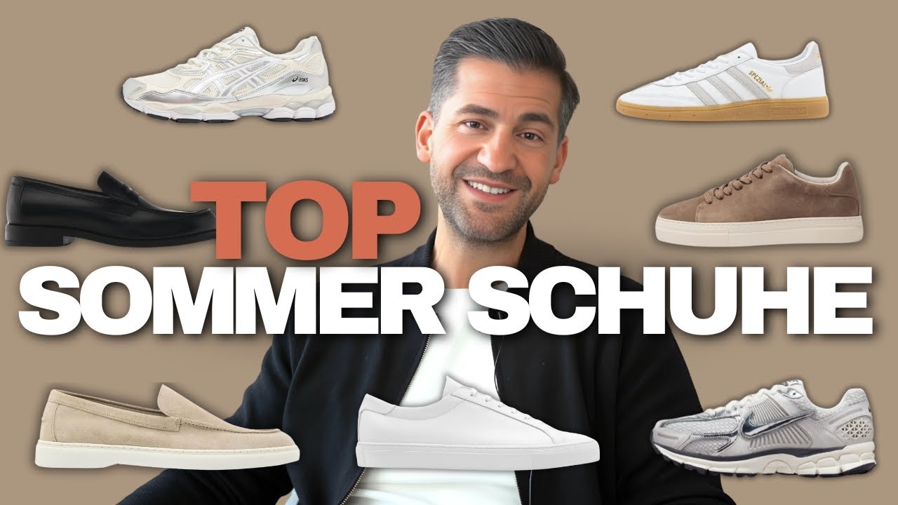 TOP SOMMER SCHUHE 2025 für Männer