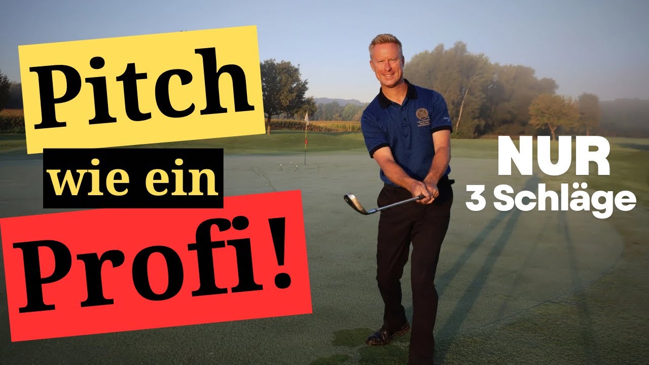 Pitchen wie ein PROFI – 3 Schläge, die jeder Golfer KENNEN MUSS!