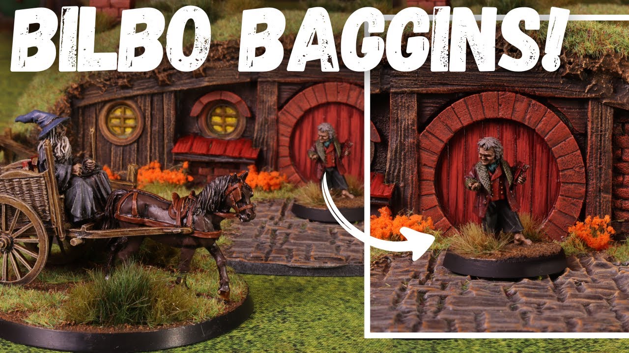 How to paint Bilbo Baggins for MESBG!