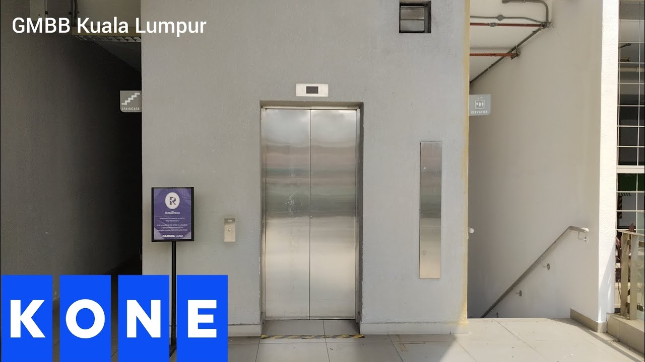 Retake KONE Elevator and Escalator at GMBB in Kuala Lumpur, Malaysia.