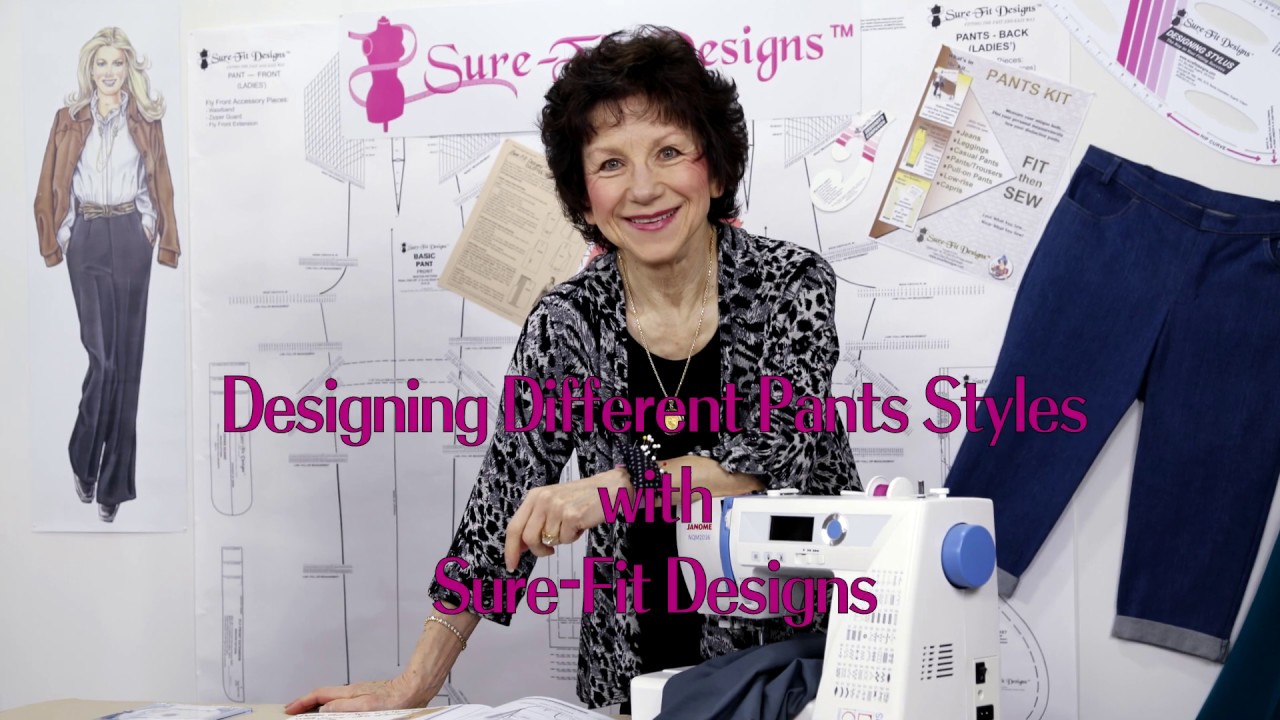 Проектирование брюк Sure Fit Designs, стили и ресурсы
