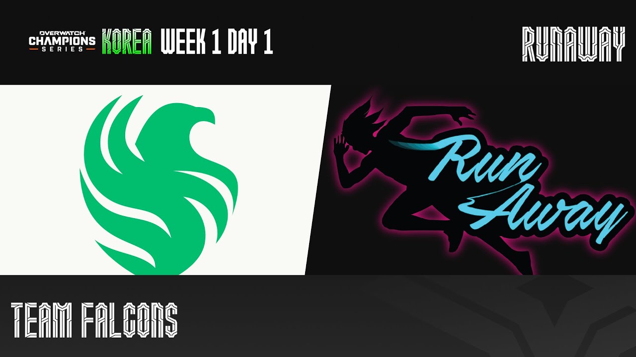 Team Falcons vs Runaway | 1주차 1일 | OWCS KOREA