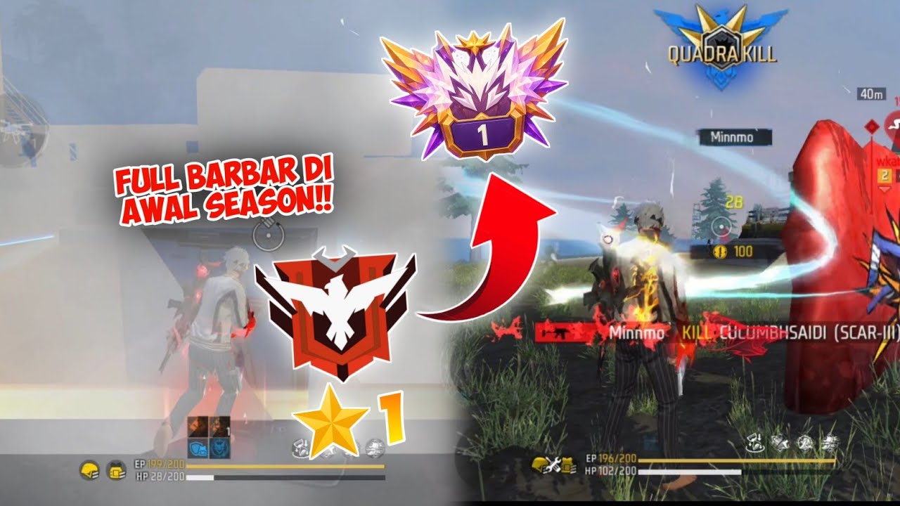FULL BARBAR Acak Acak Awal Season CS Rank | Mulai Tamatin Top Region CS Rank Season 35