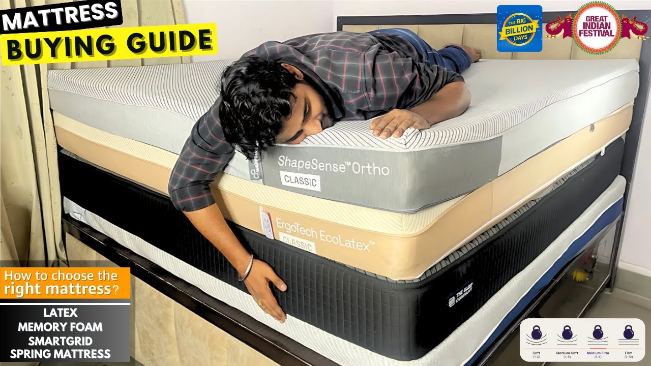 Best Mattress in India 2025 | Top 5 Picks + Buying Guide 🔍