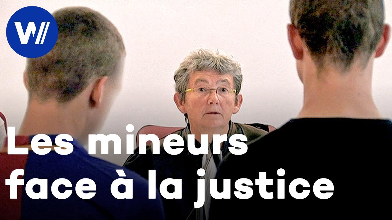 Au coeur d'un tribunal pour enfants - Les mineurs face à la justice