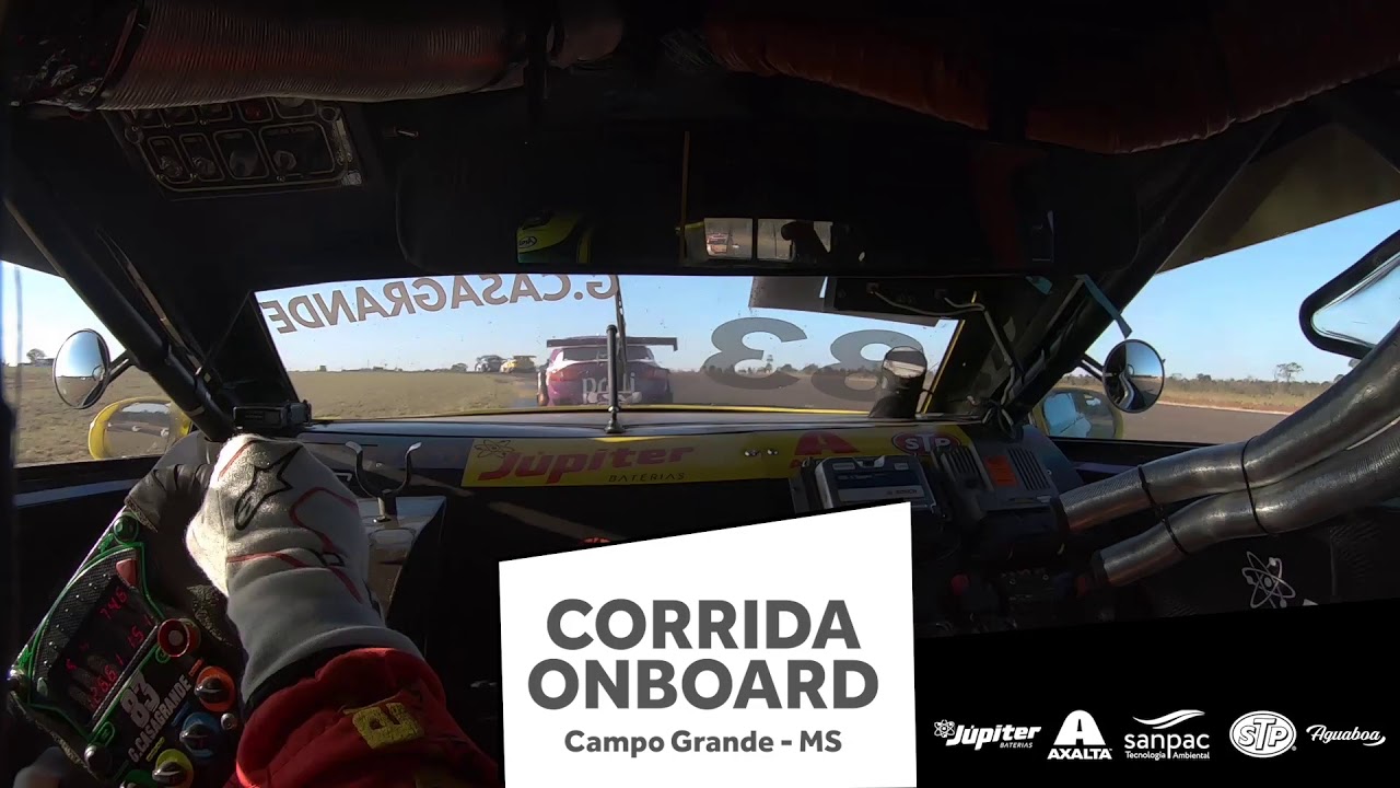 CORRIDA COMPLETA COM RÁDIO - CAMPO GRANDE - STOCK CAR - GABRIEL CASAGRANDE