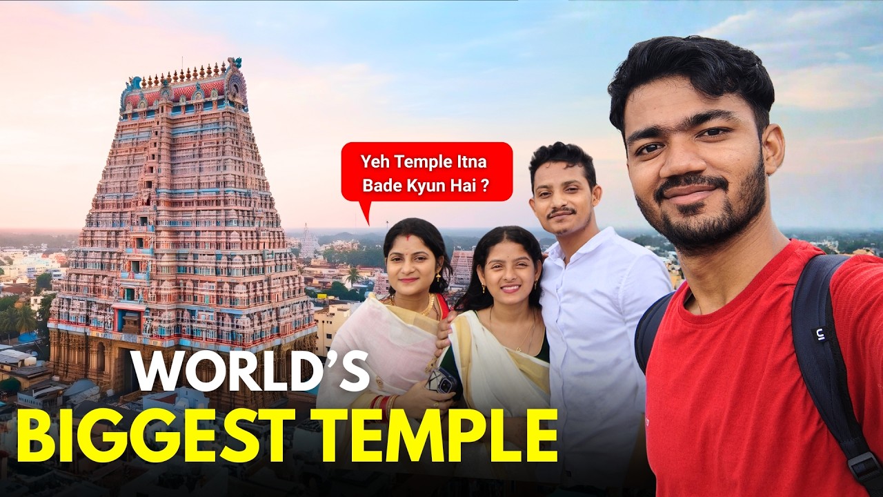 My First Day in Srirangam | Exploring Ranganathaswamy Temple Tamil Nadu