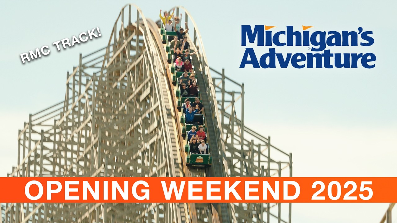 Что НОВОГО на фестивале Michigan's Adventure 2025? Открытие фестиваля!