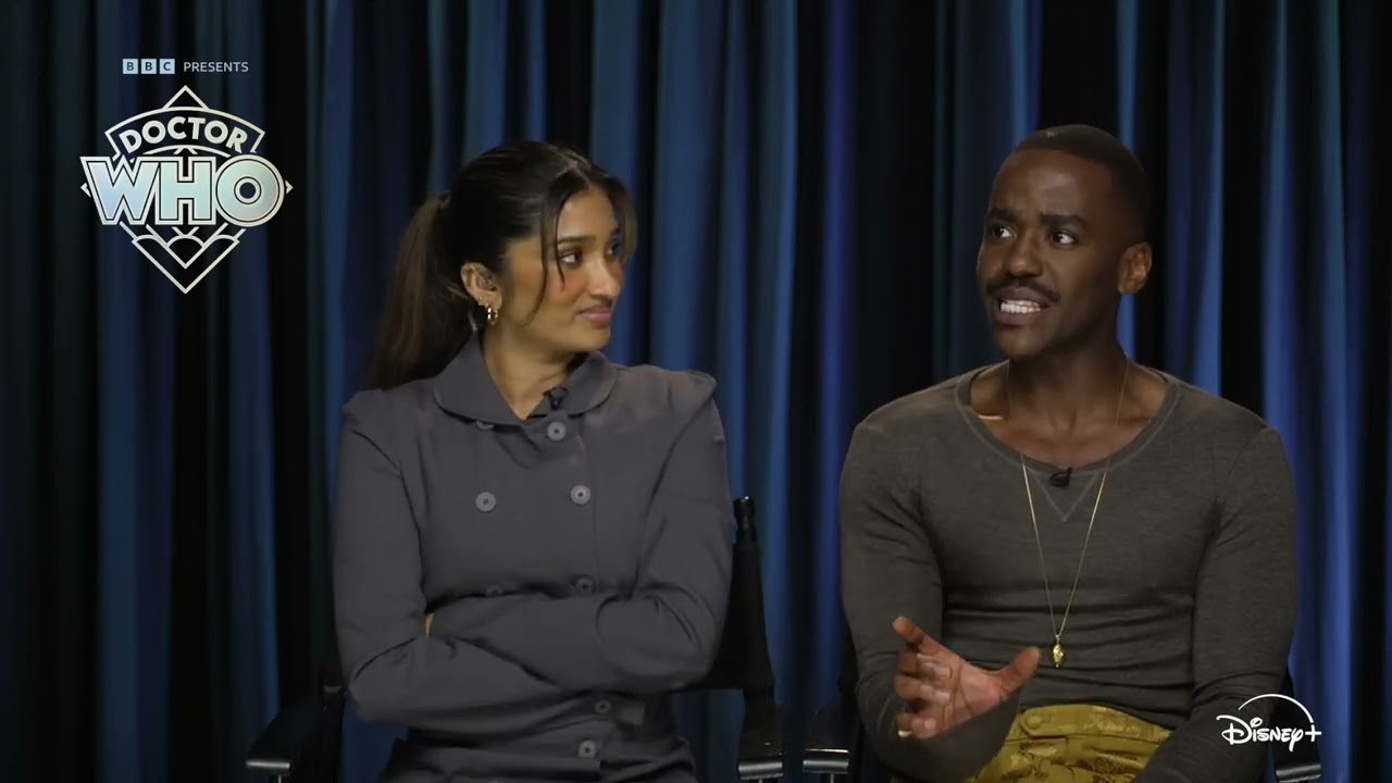 Ncuti Gatwa and Varada Sethu on New York, Matt Smith figurines, and 'Doctor Who' season 2