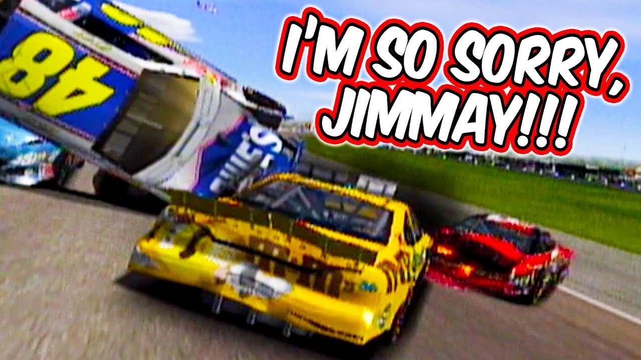 Driving into Oncoming Traffic at ALL 23 Tracks in NASCAR Thunder 2003