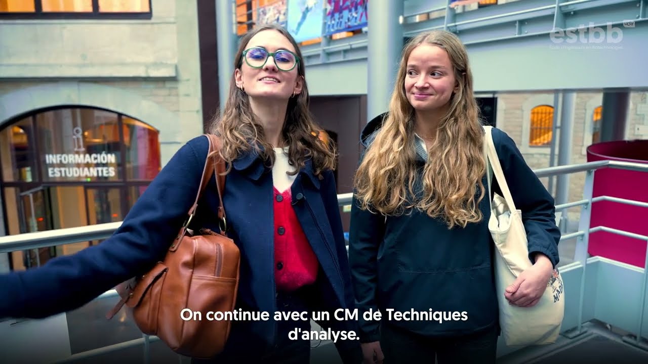 Une journée en Bachelor Assistant Ingénieur Biologie-Biochimie-Biotechnologies de l'ESTBB - UCLy