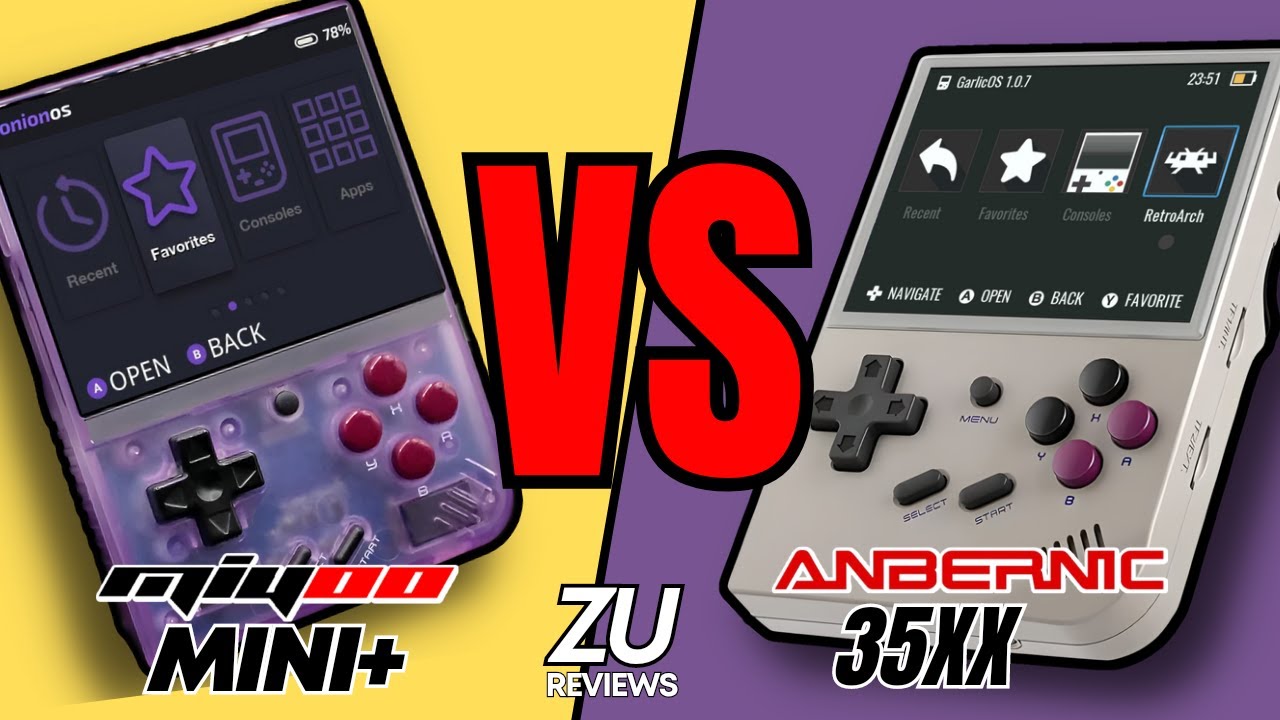 Бюджетный Gameboy Showdown: Mio Mini Plus против RG35XX