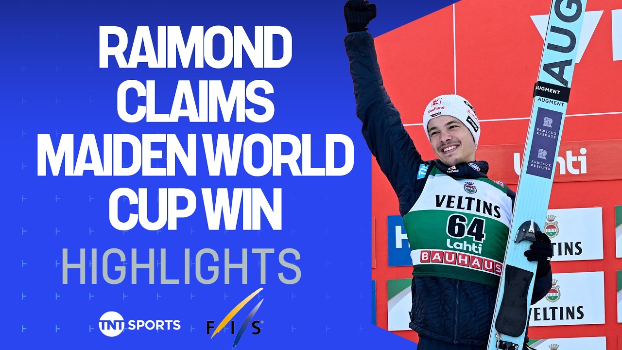 Philipp Raimund claims world cup win! 🙌 | Viessmann FIS Ski Jumping World Cup Highlights