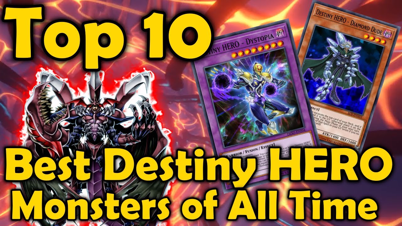 Top 10 Best Destiny HERO Monsters of All Time in YuGiOh