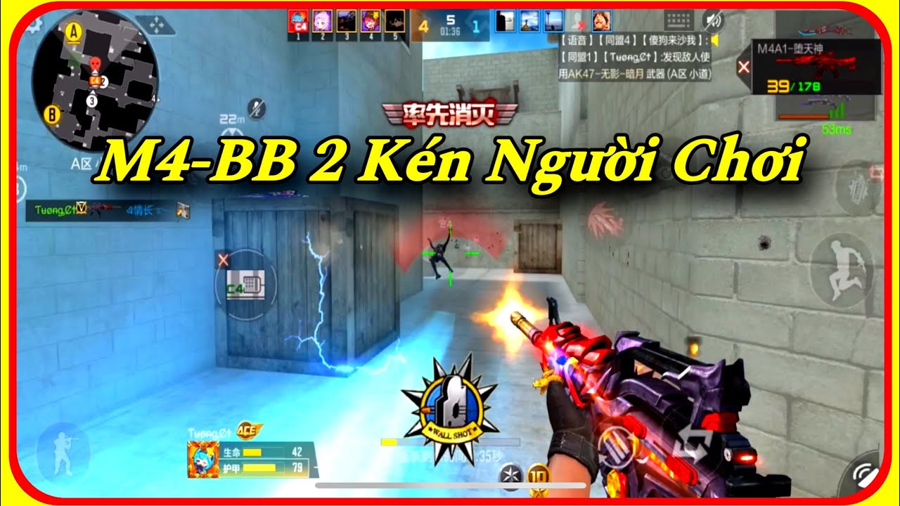 CF Mobile | M4A1-Born Beast 2 Khẩu Súng Kén Người Chơi Vì Bắn Quá Ảo Ma Canada | Tường CT