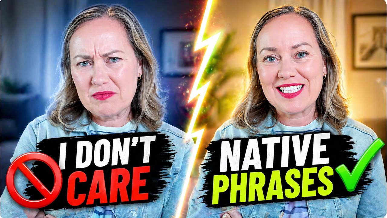 Stop Saying &ldquo;I Don&rsquo;t Care&rdquo; &mdash; Use These Fluent Phrases!