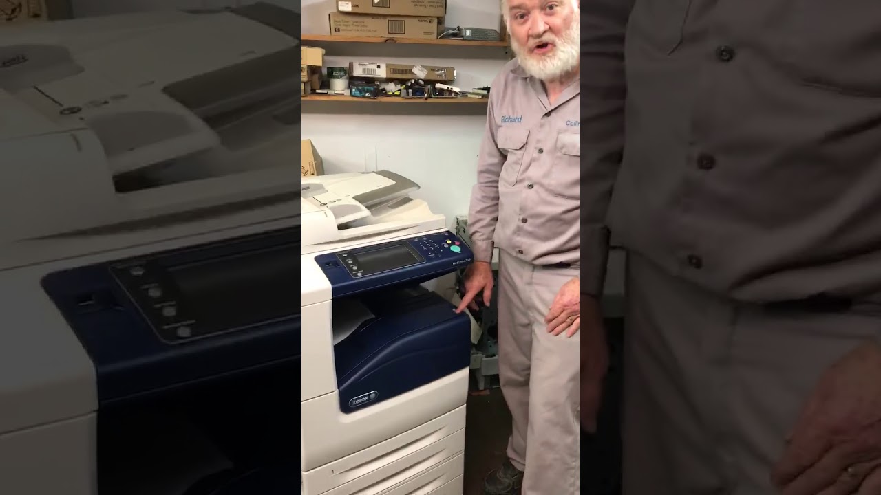This is how to replace the display screen and keyboard on the Xerox Workcentre 7120,7125,7220, 7225