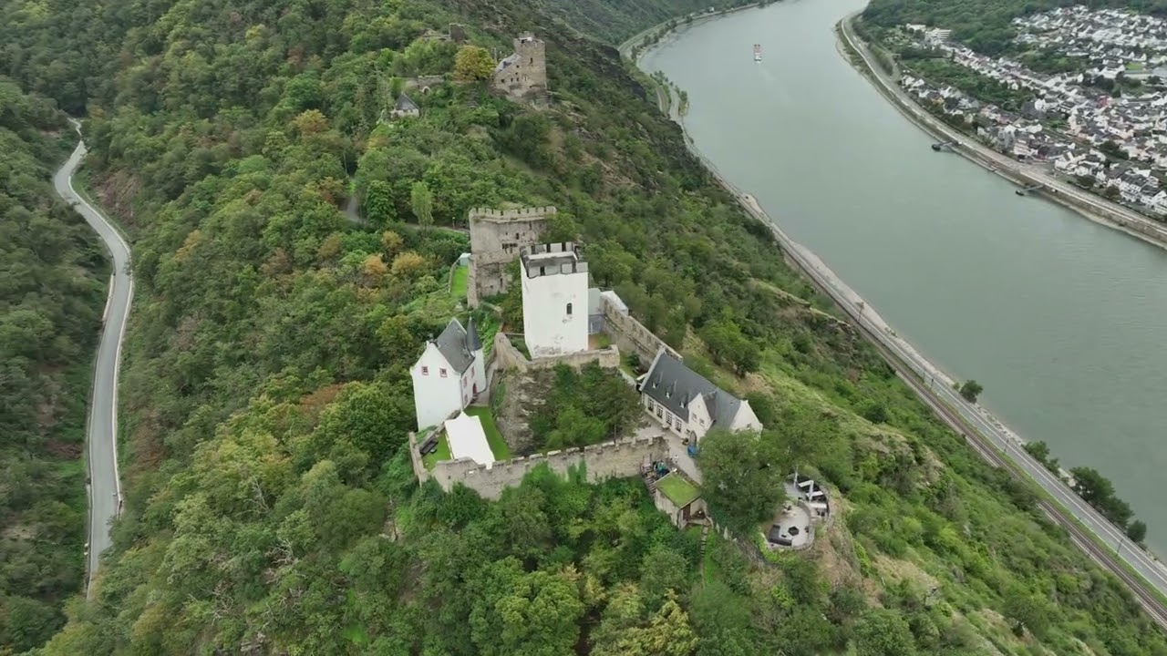 Kamp-Bornhofen - Die feindlichen Brüder (Burg Liebenstein en Sterrenberg)