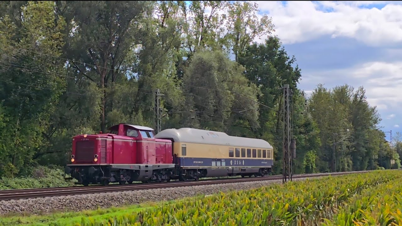 UEF V100 1019 auf Überführungsfahrt und weitere Sichtungen 