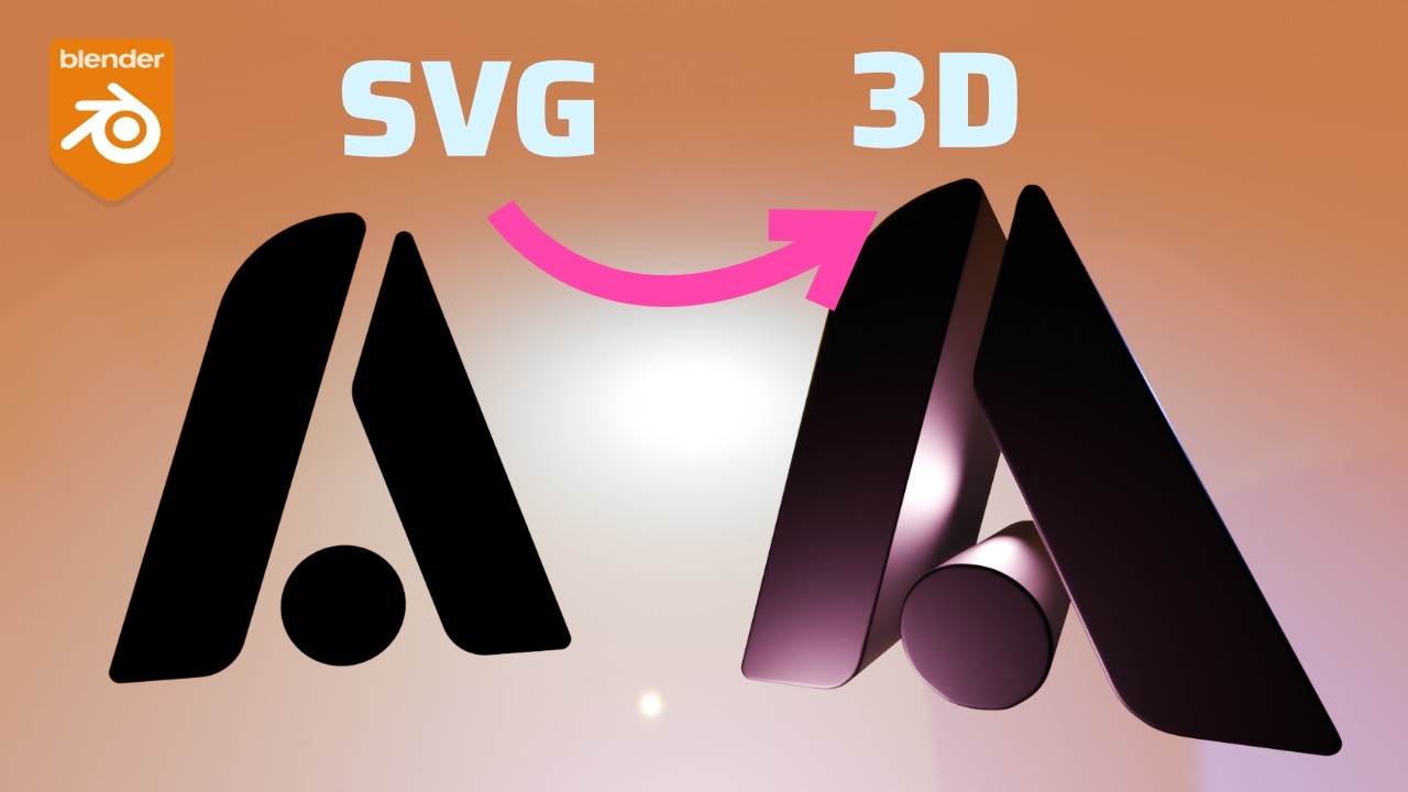 Blender SVG to Mesh, Quick Retopologize