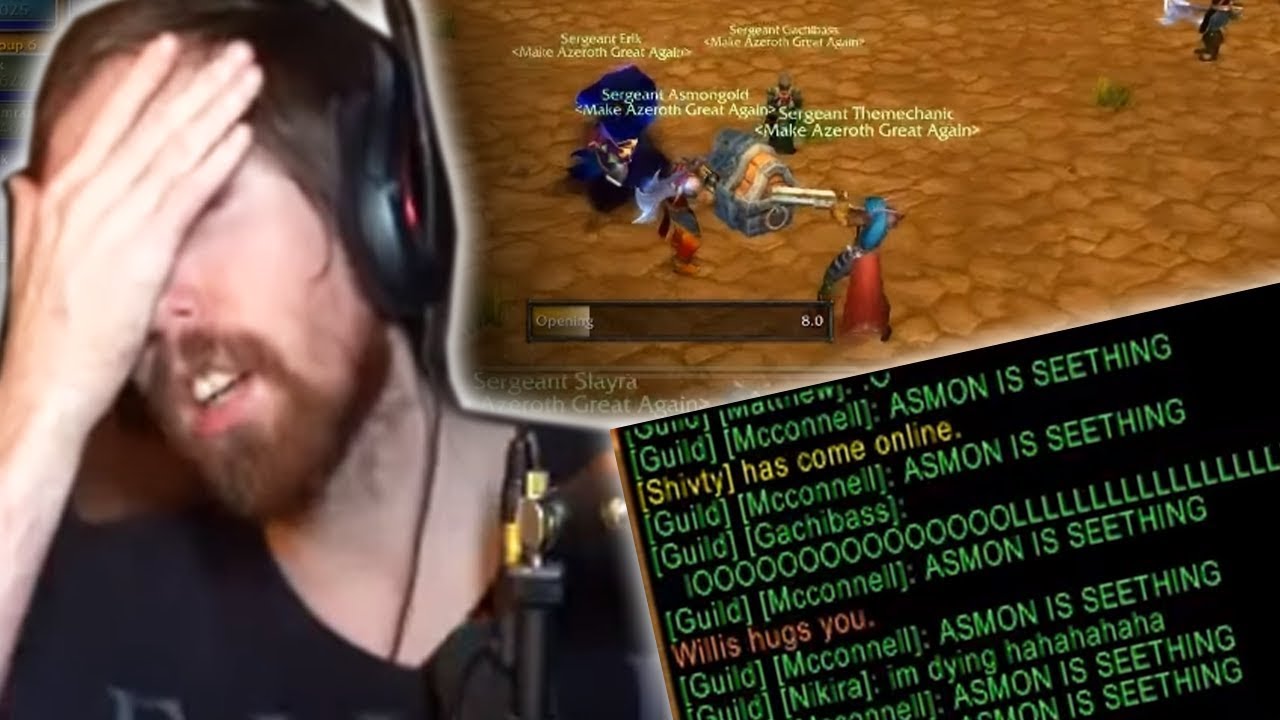 Asmongold Gets Ninja Looted By His Own Guild In Classic WoW