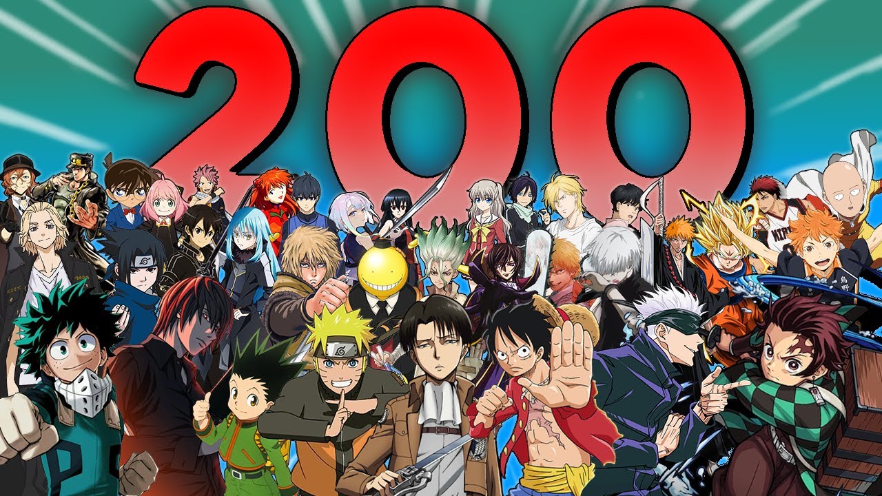 200 Anime in 500 Sekunden! 🕓 | Mareku