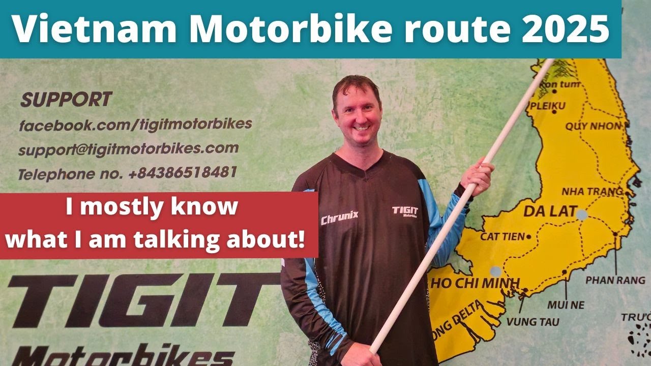 Which motorbike route for Vietnam (2025)