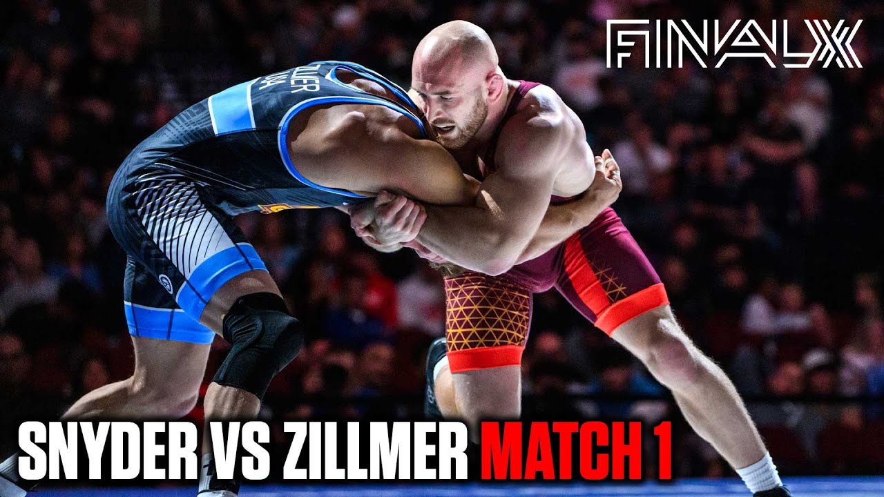 97kg - Kyle Snyder vs Hayden Zillmer | 2025 Final X Round 1