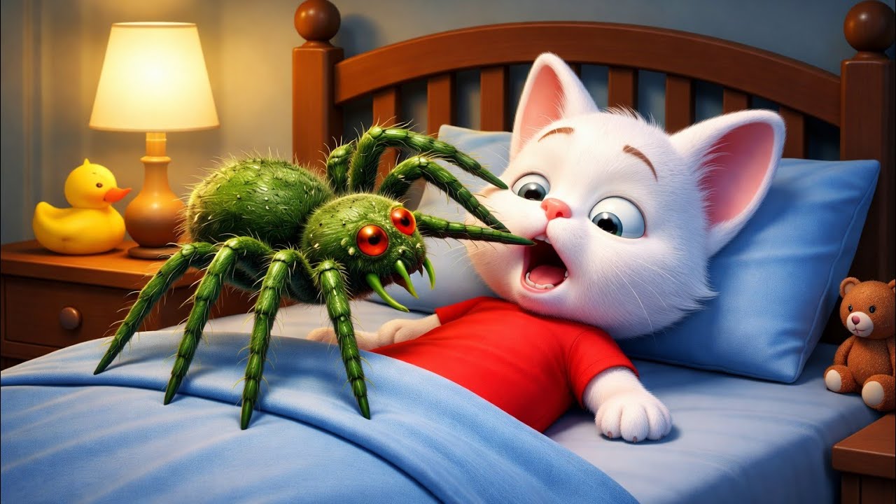 🕷️🐱 «Путешествие храброго кота, спасающего жизни – трогательное мультяшное приключение» 