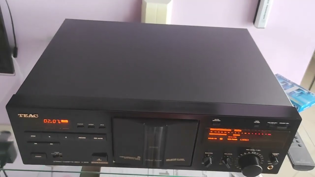 Кассетная дека TEAC V-3010 + пульт, Состояние, Звук
