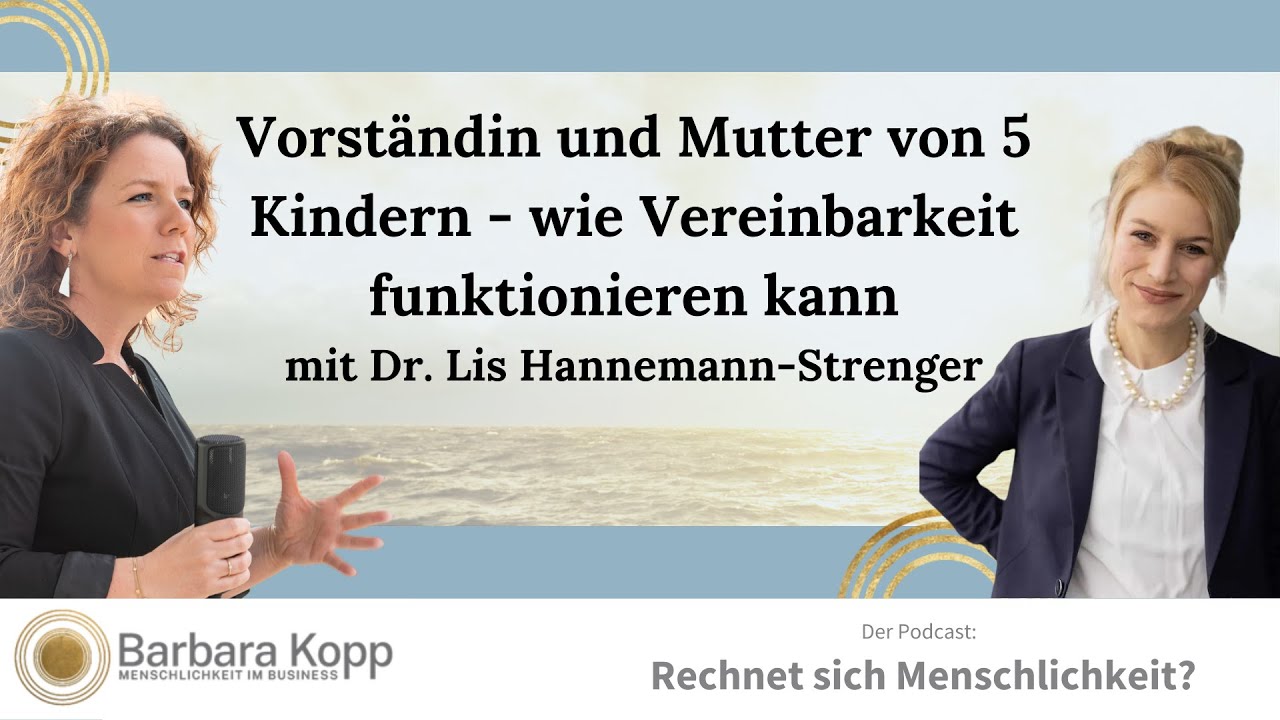 Vorständin und Mutter von 5 Kindern - wie Vereinbarkeit funktionieren kann