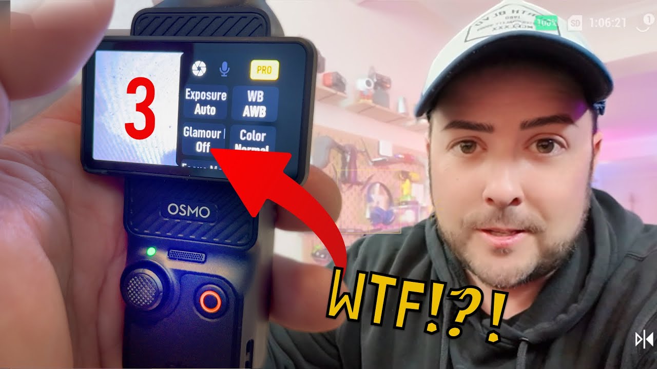 DJI Pocket 3... ХОРОШО и ПЛОХО (и секретные функции) 🤫