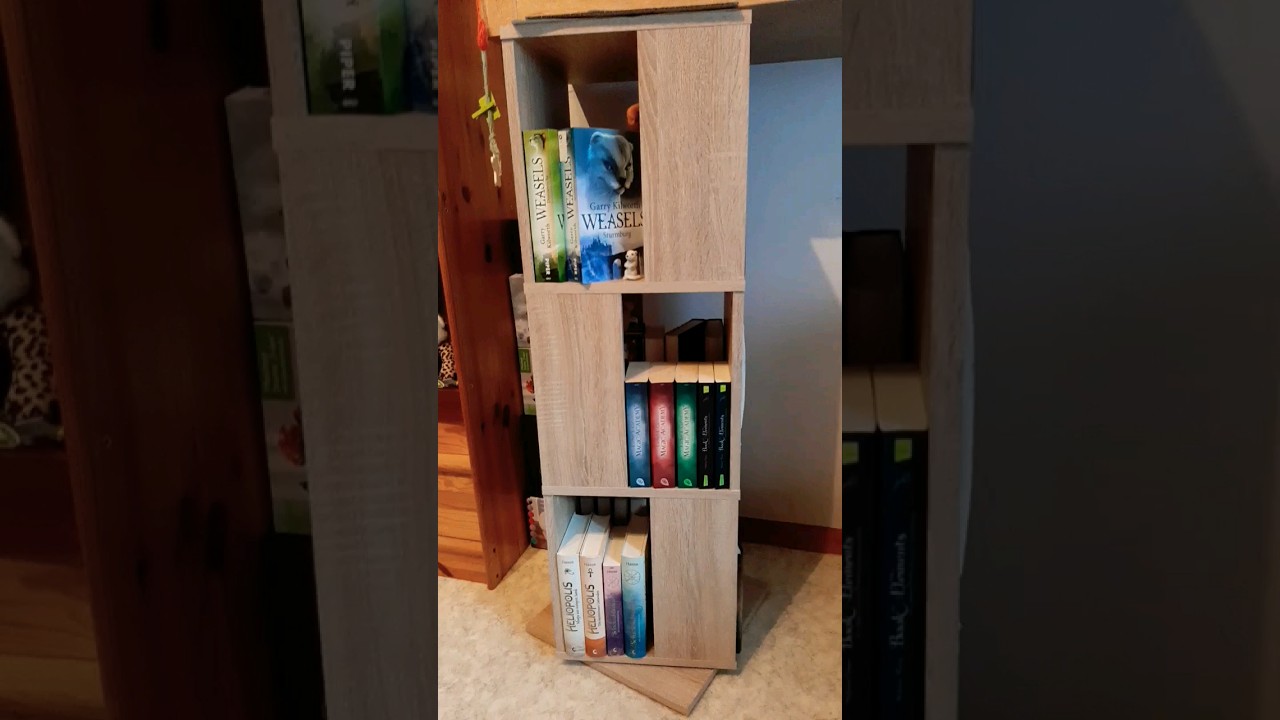 Drehbücherregal 