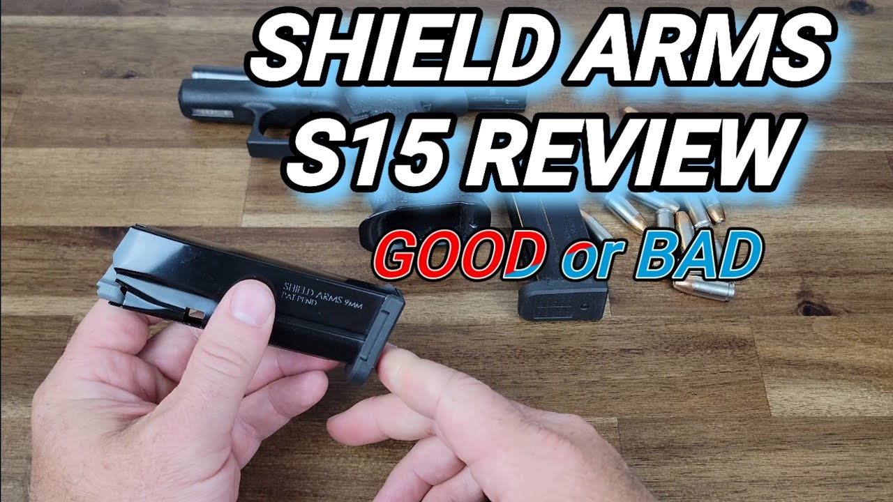 GLOCK 43X UPGRADE: Shield Arms S15 Gen 2 Magazine