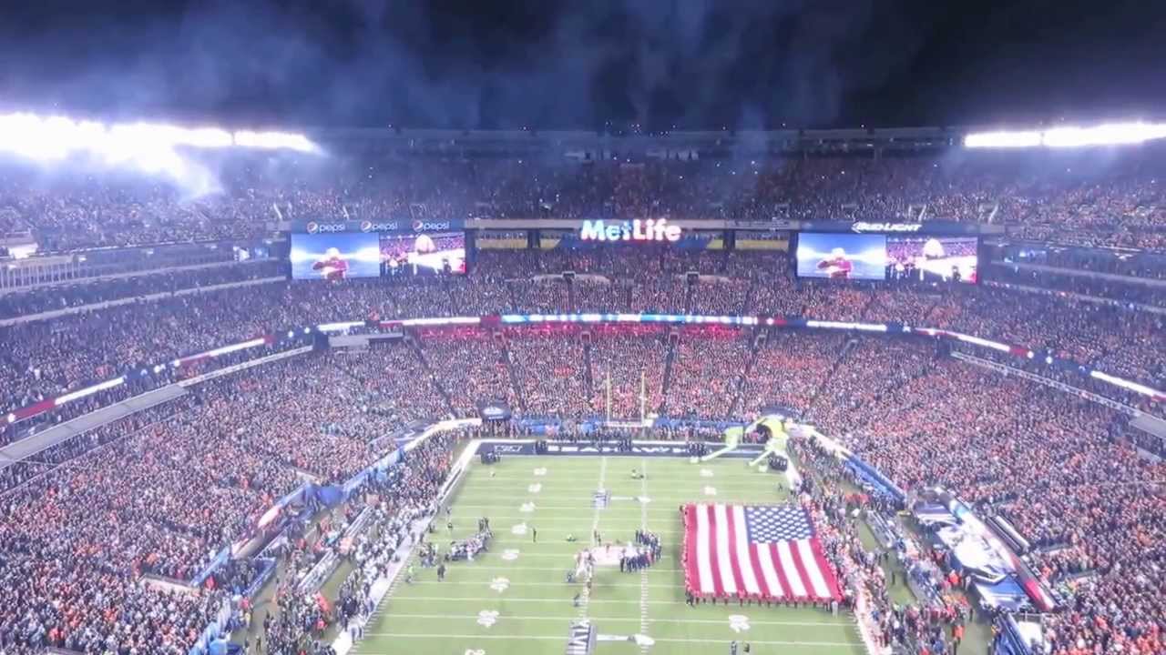 Super Bowl 48 Military Flyover   Seahawks vs Broncos MetLife Stadium
